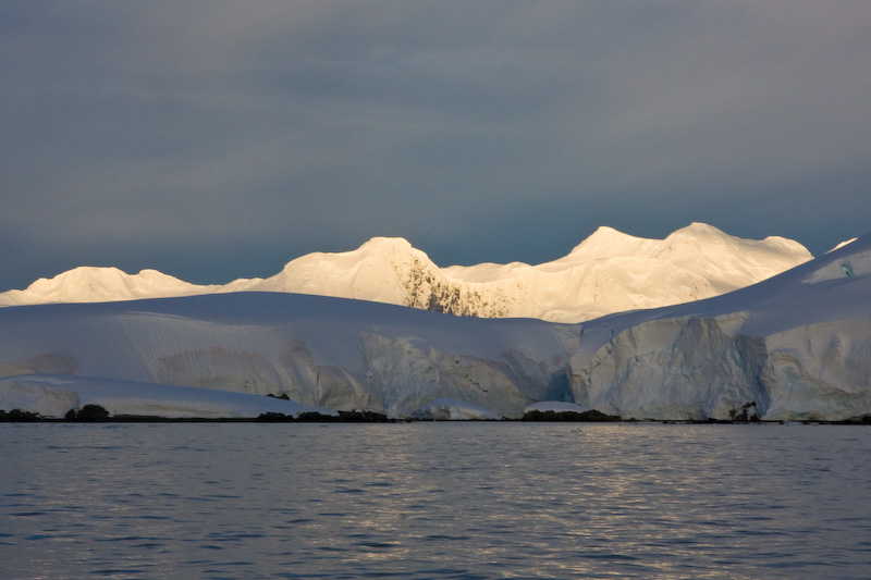 Sunlight On Mountains